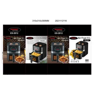 Es2812...eurosonic Manual 6l Air Fryer