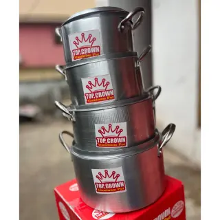 Top Crown 4pcs Aluminum Pot