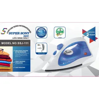 Supersony Steam Iron