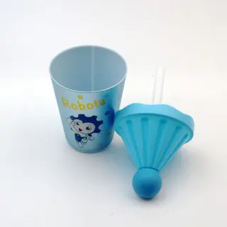 Kiddies Straw Cup With Tent Small Size