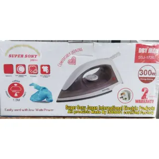 Supersony Solar Dry Iron