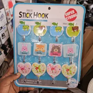12pcs Stick Hook