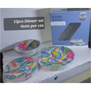 12pcs Good Time Dinner Set