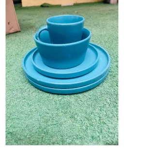 Blue 16pcs Dinner Set