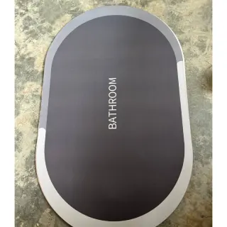 80cm Oval Anti Slip Mat