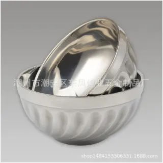 Stainless 2pcs Bowl
