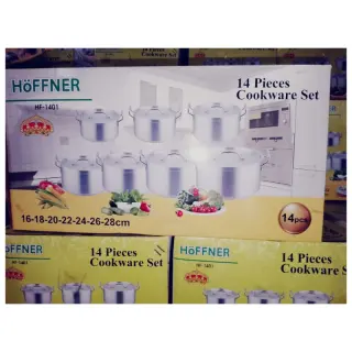 Hf1401...14pcs Aluminum Pot