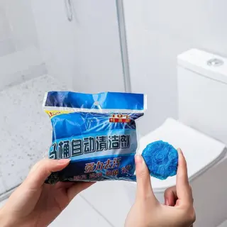 Toilet Blue Shot