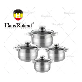 Haus Roland 8pcs Stainless Pot