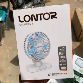 Lontor 6 Inches Table Fan 1