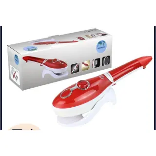 Red Steam Iron