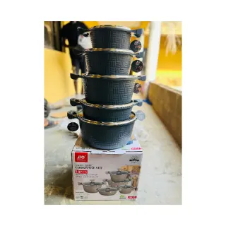 Yz105.....jio 10pcs Granite Coating Cookware Set