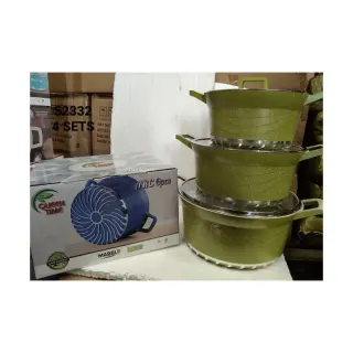 6pcs Queen Time Granite Pot