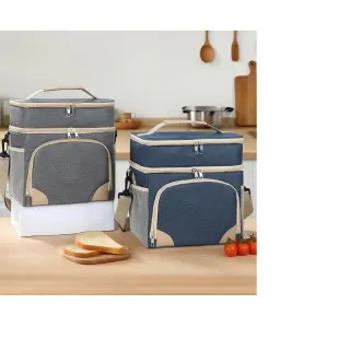 Quality Double Partition Lunch Bag