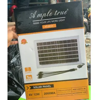 2000mah Solar Panel With Multiple Charging Port