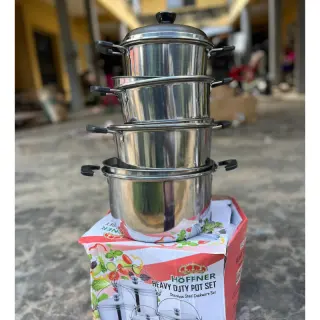 St402….8pcs Stainless Pot