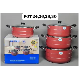 Maximus 8pcs Nonstick Pot