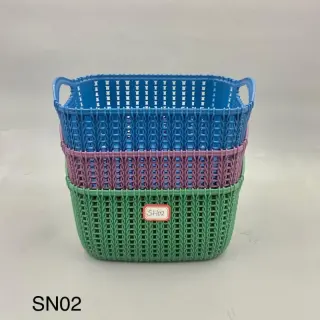 Mini Wooven Basket  (6pcs)