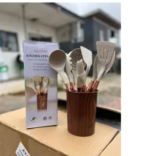 11pcs Best Quality Silicon Spoon Set