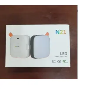 N21 Pocket Led Video Light  Comes With 1200mah Battery  Super Portable