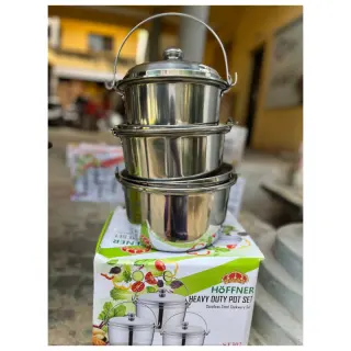 St302…6pcs Stainless Pot