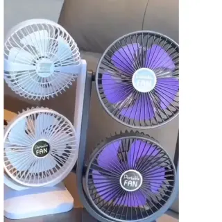 Double Portable Fan