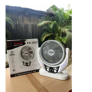Es2631...6inches Rechargeable Fan