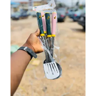 4pcs Aluminium Spoon Set