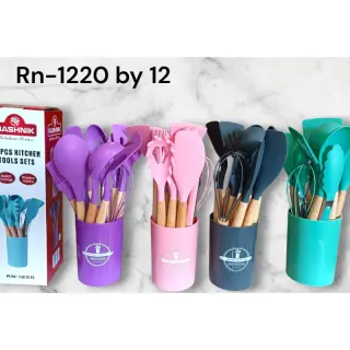 Rashnik 12pcs Silicon Spoon