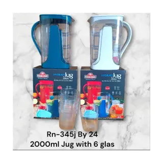 Hydrate Jug With Cups
