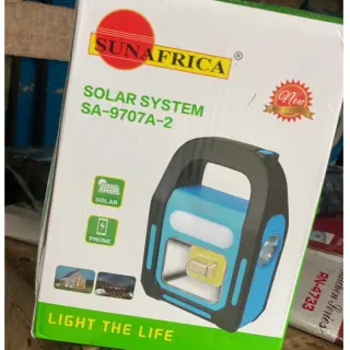 Sun Africa Solar System Lamp