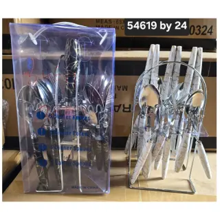 Marble 24pcs Cutlery Set