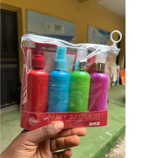 4pcs Travel Bottle Set