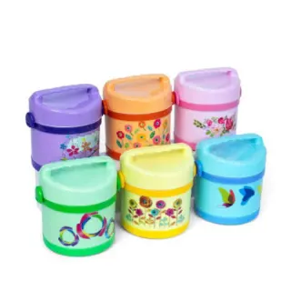 Sacvin More Love Food Flask With Inner And Cutlery
