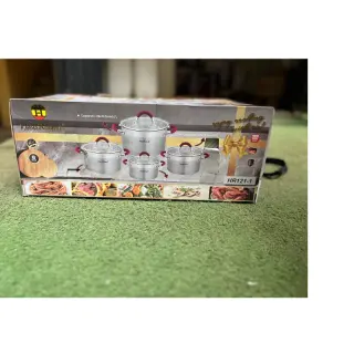 Haus Roland Hr121-1...8pcs Stainless Pot