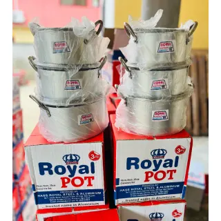Royal 3a Aluminium Pot