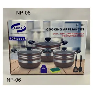 Np06 10pcs Smp Nonstick Pot