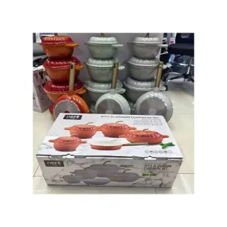 11pcs Pumpkin Granite Pot