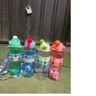 800ml 2mouth Opening Transparent Sport Bottle