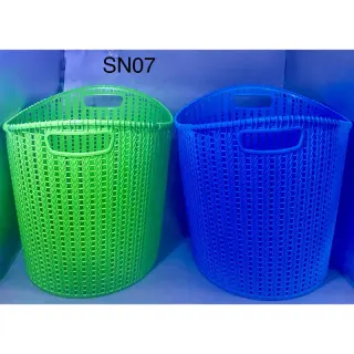 Smp Plastic Laundry Basket