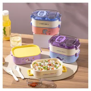 Blissful Whale Double Step Plate