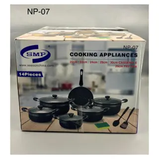 Np07 Smp 14pcs Nonstick Pot